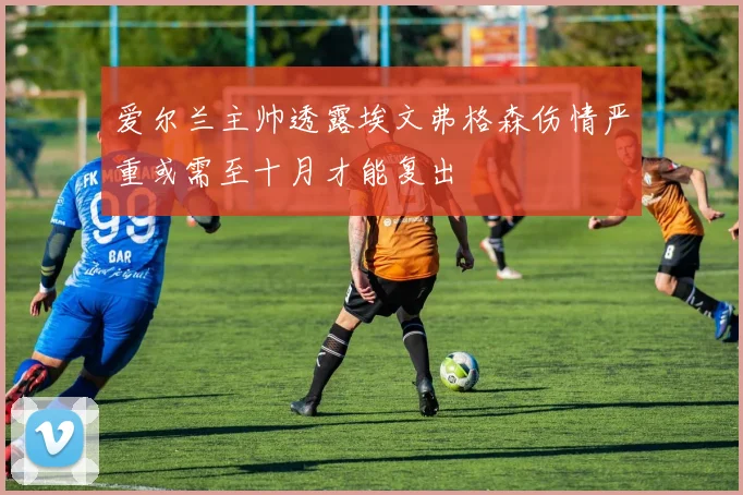 爱尔兰主帅透露埃文弗格森伤情严重或需至十月才能复出